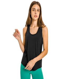 Gilet sportivo leggero Donna039s Abiti da yoga Camis Canotte Allentato traspirante Asciugatura rapida Yoga Top Camicetta Corsa Fitness Palestra C7136000