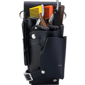 Hair Salon 1pc salon barber scissors waist belt bag hairdressing tools pouch holster styling accessories 231027