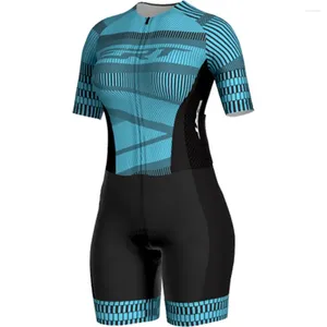 Racing Set Ert Sport Wear Women's Short Sleeve Cycling Skinsuit Macaquinho Ciclismo Bicycle Clothing Mountain Bike Quick Dry Jumpsuit