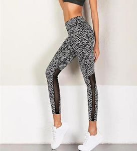 New Women039s Yoga Pants Sports Leggings Dot Print Seamless Workout Slim Gym Fitness push up Winter Running Tights Leggings6801227