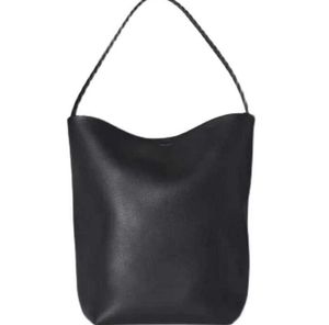 24 Designer The Row Shoad Large Poad Bag TOTE N / S PARK TOTE BAG Minimalistyczna torebka wiadra na ramię