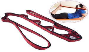 Fasce di resistenza Yoga Pull Strap Cintura in poliestere Nylon Ballo latino Stretching Loop Pilates PALESTRA Esercizio fitness8894654