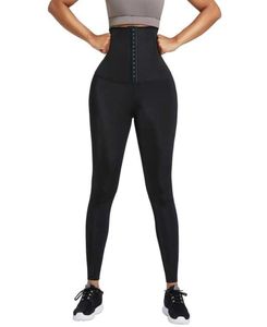 Forma outfit Cloud dölj yoga byxor sxxxxl hög midja tränare sport leggings kvinnor skjuter upp bulifter shapewear smal mage contro9363316