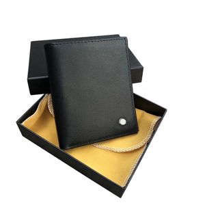 Germany style Mens designer Wallet 2024 Men's Leather Purses For Men Purse Fashion Men Wallets With Box