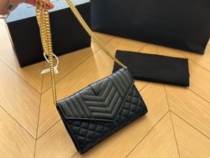 Classic woc chain envelope bag wear-resistant and scratch-resistant yslies high quality chain bag out of the street essential shoulder bag crossbody bag