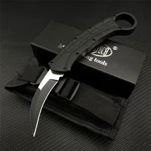 Al top! BM Karambit coltello automatico per artigli per uccelli lama 440c manico in lega doppia azione campeggio esterno Autodifesa EDC sopravvivenza coltelli AUTO A07 C07 BM42