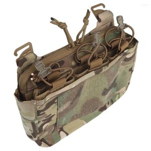 Jaquetas de caça tático gota pendurado camo bolsa equipamento peito colete crm crx d3 fanny pacote saco armazenamento paintball pacote