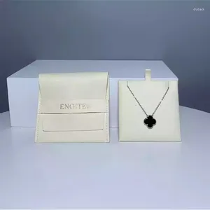 Gift Wrap 100PCS Custom Made Luxurious Velvet Pocket Necklace Bracelet Earrings Microfiber Jewelry Storage Envelope Pouch