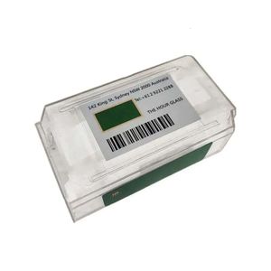 Titta på fraktlådan Plasten Transparent Box Portable Packaging Watch Box