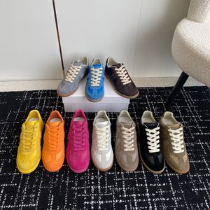 Tasarımcı Maisons Margiela Çoğaltma MM6 Kesi Sıradan Ayakkabı Erkek Eğitmenleri Turuncu Zapatos Beyaz Skate Kadın Spor Ayakkabıları Açık Ayakkabılar