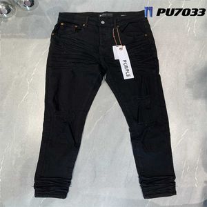 Pantaloni di jeans da uomo di marca viola firmati pantaloni di moda pantaloni dal design dritto retrò streetwear pantaloni sportivi casual Bl3a