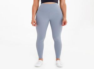 Super High midja Yoga Leggings Gymkläder Kvinnor Capris Hygroskopisk svett Wicking Naken Feeling Running Fitness Pants Tights5457612