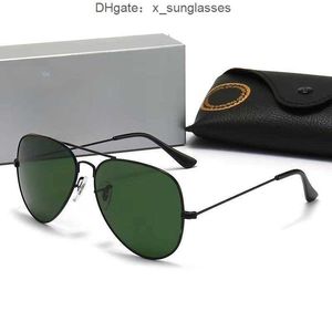 Män Rao Baa Solglasögon Klassiska märke Retro Solglasögon Lyxdesigner Ray Eyewear Designers Sun Glasses Woman AJ 3025 med lådans härdade glaslinser