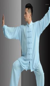 Donna Uomo Unisex Tai Chi Kungfu Uniforme Yoga Set Cinese Tradizionale Allentato Felpapantalone Jogger Vestito Casuale Arti Marziali Set17414038