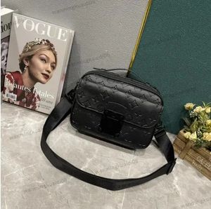 S Lock Crossbody Bag Men Designer Bag Messenger Torbed Monograms Torba na ramię