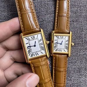 Watch Designer zegarki męskie i damskie zegarki 25/27 mm Pasek ze stali nierdzewnej Importowany ruch kwarcowy Wodoodporny Montre