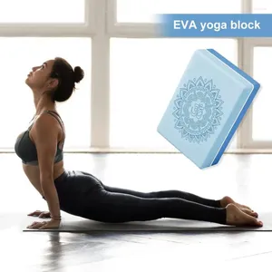 Yoga blockerar 2st Sports Block Premium High Density EVA Foam For Advanced Poses Equipment