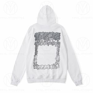 Hoodies Mens Mulheres Moda Streetwears Homem Pulôver Inverno Moletons Soltos Com Capuz Offs Designers Roupas High1 Qualidade Rua Impressão Branco Hoodys PO