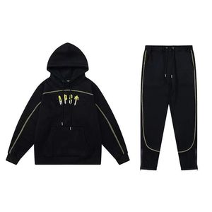 Högkvalitativ herr Tracksuit Designer Woman 2piece Set Casual Hoodies Ess Track Suit Man Classic Letters Tracksuits Hip Hop Street Style Sweatsuit 2023 Nytt mode