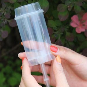 Miski 40 szt. Okrągłe plastikowe pojemnik ciasto push pops pojemniki