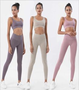 Yoga Outfits Women039s Tracksuit Bra Leggings Running Sports Clothing Fitness Set Tights Compression Sportswear Gym Suit 2 Piec8930928