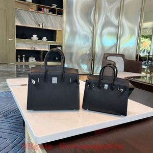 Designer tote bags moda de luxo sacos de ombro fivela de prata costura externa palma padrão bolsa de couro elegante versátil grande capacidade bolsa de couro str