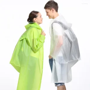 Płaszki przeciwdeszczowe Freesy pieszo plecak moda płaszcz przeciwdeszczowy dorosły mężczyzna i kobieta osobowość przenośna wodoodporna przezroczysta poncho