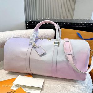 45 cm odznaki torby podróżne projektant torby na siłownię w torbie bagażowe o dużej pojemności męskie torebki biznesowe