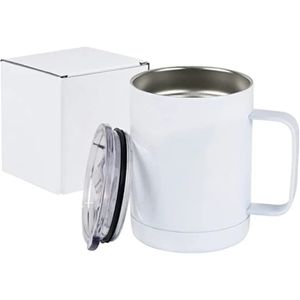 12oz sublimering av tomt tumlar kaffe mugg bilkopp resor dubbel vägg insualed vakuum dricksvatten tumlare med handtag och tätningslock FY4374 1020