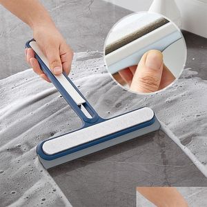 Rengöringsborstar Sile Glass Wiper Window Brush Badrumsspegel Renare med Hanlde Dusch Squeegee Home Tools Drop Delivery Garden H DHHST