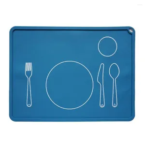 Table Mats Dining Mat Portable Heat Resistant Flexible Home Restaurant Convenient Baby Dinner Skid-resistant