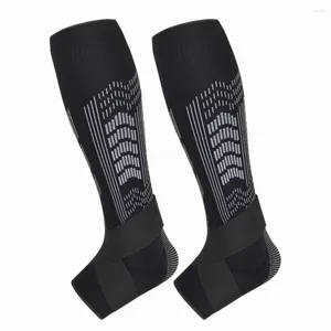 Ankle Support Sports Safety Running Cycling Compression Sleeves Calf Leg Shin Splints Breathable Warmmers Protection
