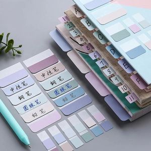 Colorful Sticky Index Tabs Notes Memoranda Notebook Page Markers Classify Sticker Office School Stationery Supplies