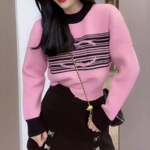Tasarımcılar Klasik Kadın Giyim Göğüs Mektubu Kazak Moda Hayvan Baskı Gündelik Sonbahar Kış Hoodie Pullover Kadın Mürettebat Boyun Sweaters