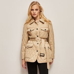Bur, der neue Designer-Damen-Trenchcoat, original Burrerys-Trenchcoat, modischer klassischer britischer Mantel, Freizeitjacke mit Jacke