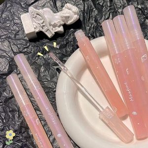 Lip Gloss Crystal Jelly Lipgloss Care 4 Cores Glitter Óleo Cosméticos Espelho Água Líquido Batom Lábios Maquiagem