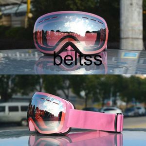 Kayak Goggles Çift Katman Anti Sis Erkek ve Kadın Çocukların Kar Gözü Koruması Kartlanabilir Miyopya Gözlükleri Kayak Ekipmanları