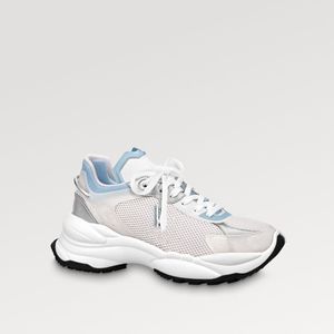 Explosion Scarpe donna Run 55 Sneaker 1ABVIG sneakers cult rete tecnica gomma morbida pelle di vitello metallizzata sportiva logo metallico tessuto battistrada blu Italia