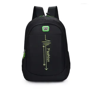 Backpack Men's Korean Version Trend Travel Casual Female Middle School Student Bag Simple Fashion Computer