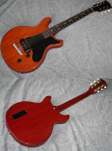 エレクトリックギター1959クラシック品質のハイエンドエレクトリックギター、美しい外観、豪華な構成、自宅への無料配達。カスタマイズできます