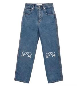 Jeans Womens High Street Designer byxa ben Öppna gaffel tät capris broderi tryck denim byxor varm bantning jean byxor mode märke kvinnor kläder 56fg