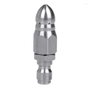 Watering Equipments 1/4 " Sewer Jetter Nozzle With 4000 PSI Water Mouse Pipe Cleaning Dredge Sewage For Car Washing Machine