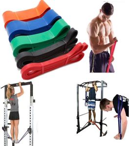 Resistance Bands Exercises Band 6 Level Yoga Training Strengthening Rubber Fitness Elastiek Elastic Latex Loop Chest Expander9808631