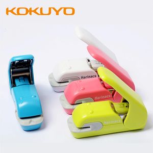 Staplers KOKUYO Stapleless Stapler Embossed Type Non-marking Student Portable Office Multi-function Hand-held Stapler Stapled 5/10 Sheets 231027