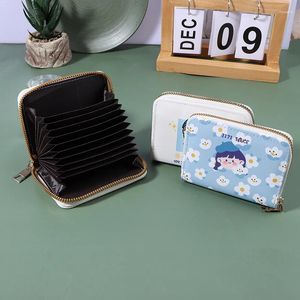 Wallets Wonder Bags Trend Cute Wallet For Women Coin Purse Aesthetic Kawaii Card Holder Korea Style Travel Teenager Girl Fashion