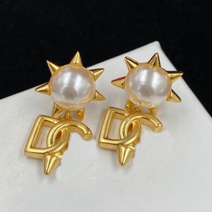 Designer Earring Gold Stud earrings for women Accessory Pearl earrings for Christmas jewelry gifts