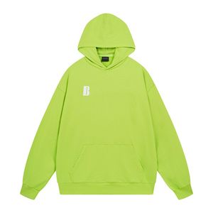 Designer hoodie män kvinnor kläder känguru väska huva tröja matcha grön pullover tröjor