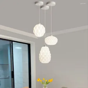 Lampy wiszące nowoczesne oryginalność żyrandol szyszka minimalistyczna restauracja sypialnia salon sufit Lekkie lampiony wewnętrzne lampiony