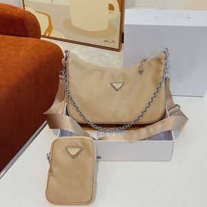 Dreiteilige Canvas-Schultertaschen aus Leder, modische Hanbags, Party-Designer-Modetaschen