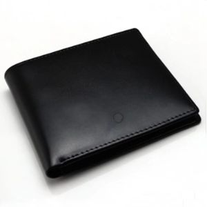 Mens leather Designer Wallet Small Clutches Men's Purse Coin Pouch Short Men Wallet card holder with box dust bag